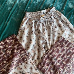 Silk Pajama Style Pants